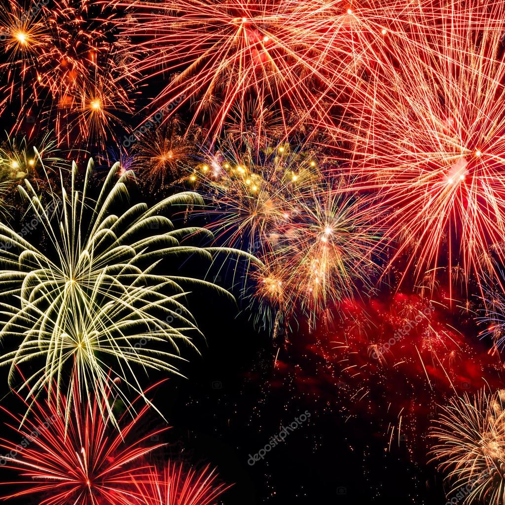 Gro dfes Festivalfeuerwerk